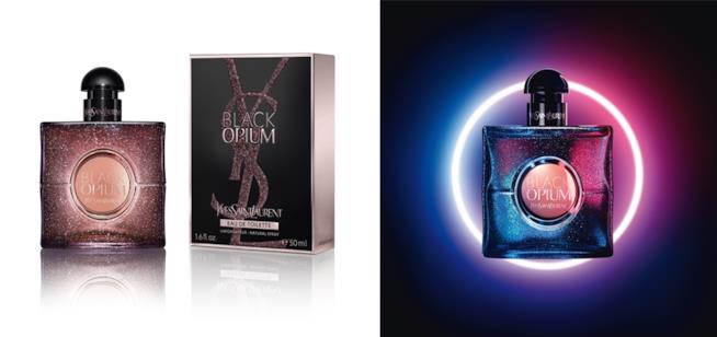 Black Opium New Glow, eau de toilette novità di Yves Saint Laurent Agrumi e caffè per Black Opium New Glow fragranza primaverile di Yves Saint Laurent