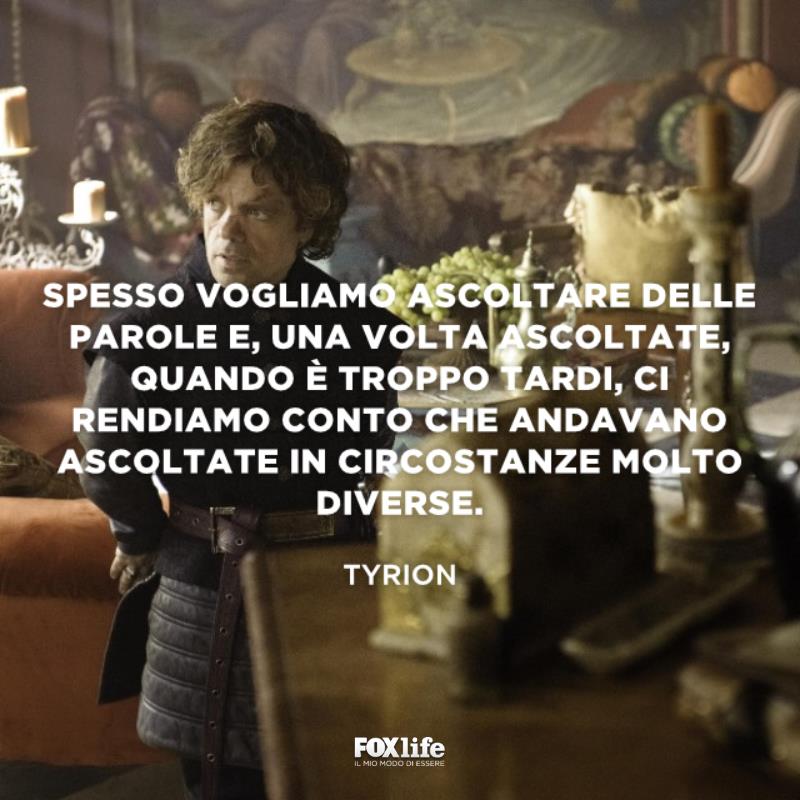 Citazione Tyrion Tyrion in una scena