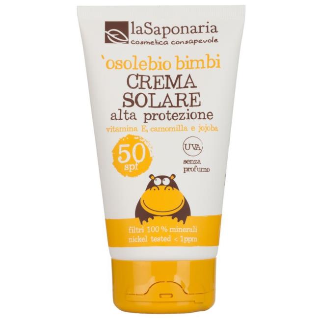 Usate creme solari specifiche per neonati Crema solare bimbi e pelli sensibili SPF 50