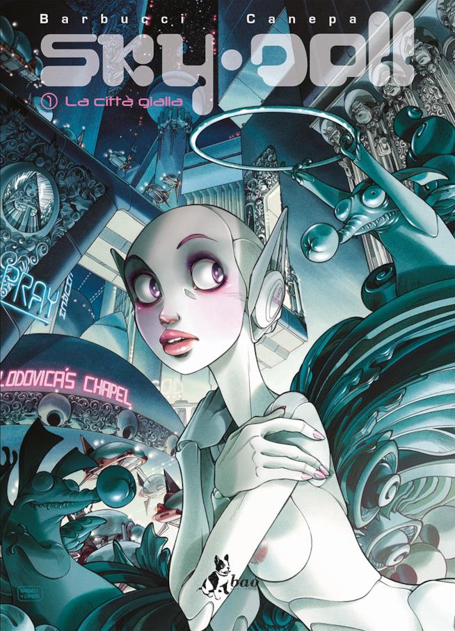 IL vol. 1 di Sky Doll. La Città Gialla La copertina di Sky Doll. La Città Gialla