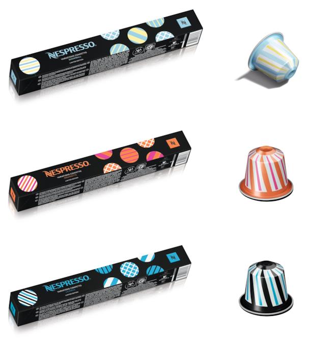 Confetto Variations natalizie di Nespresso capsule di nespresso in edizione limitata
