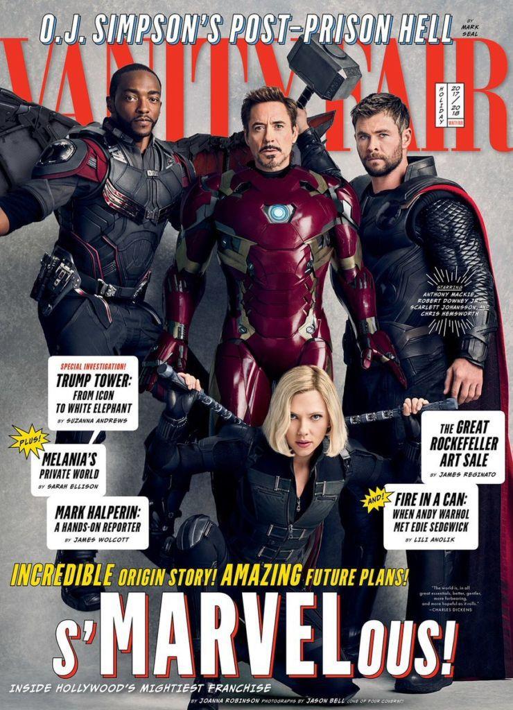 La prima variant cover di Vanity Fair Gli Avengers sulle copertine di Vanity Fair