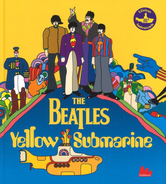 The Beatles Yellow Submarine Albo a colori di Yellow Submarine