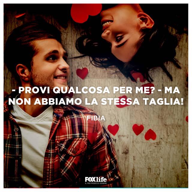 Frase divertente sentimenti Coppia si guarda negli occhi