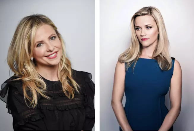Gli auguri di Sarah Michelle Gellar a Reese Witherspoon Le attrici Sarah Michelle Gellar e Reese Witherspoon