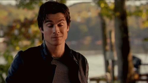 The Vampire Diaries Ian Somerhalder nei panni di Damon Salvatore