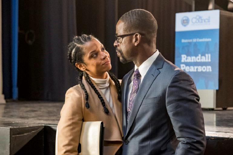 This Is Us 3: Beth e Randall dalla terza stagione This Is Us: Beth e Randall in un'immagine dalla terza stagione