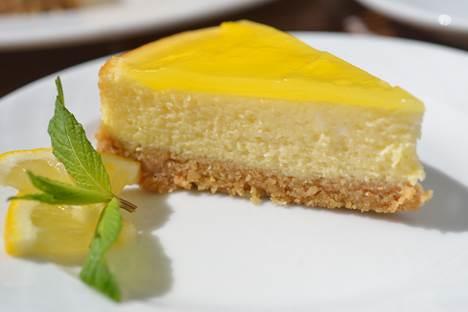 Cheesecake al limone Cheesecake a feddo al limone