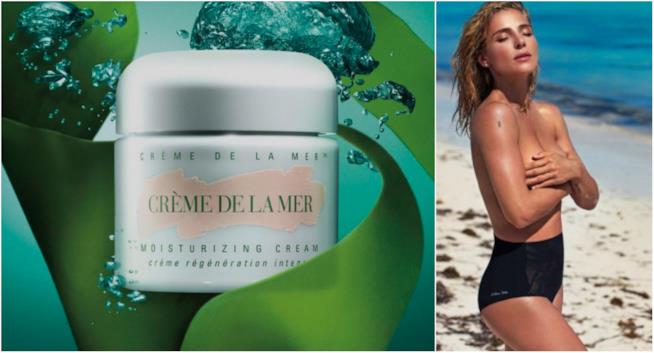 Da Jennifer Lopez a Elsa Pataky: le star pazze per la costosa Crème de la Mer La Crème de la Mer in un collage con Elsa Pataky