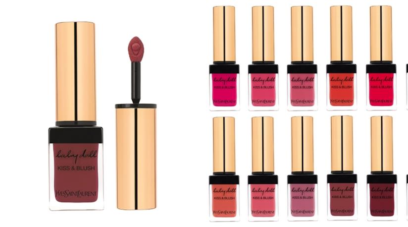 Baby Doll Kiss&Blush e il Forbidden Red summer look 2018 Yves Saint Laurent I classici Baby Doll Kiss&Blush e il nuovo Forbidden Red della collezione estiva YSL