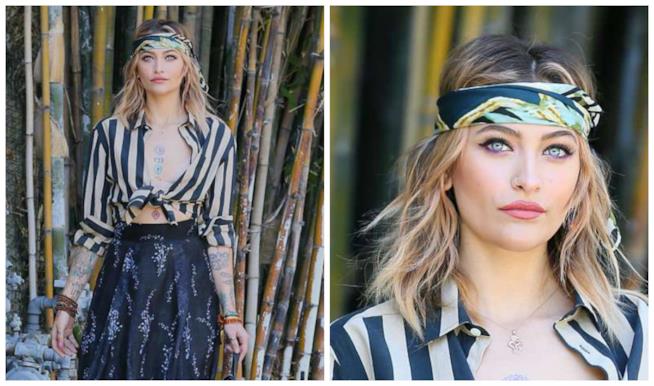 Look Paris Jackson Paris Jackson al Coachella