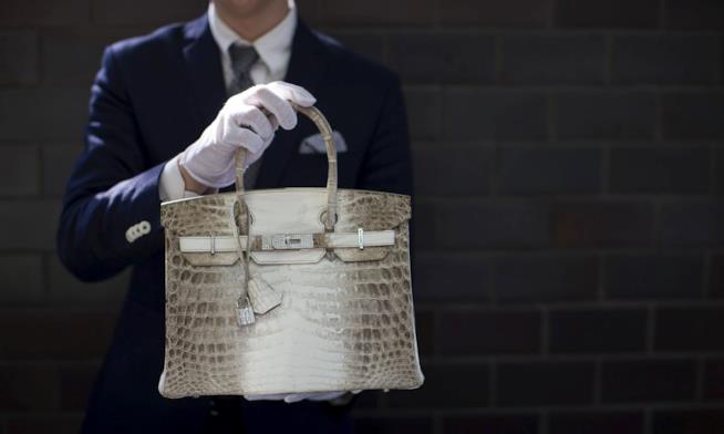 Borsa Birkin all'asta a un prezzo record La Borsa Himalaya