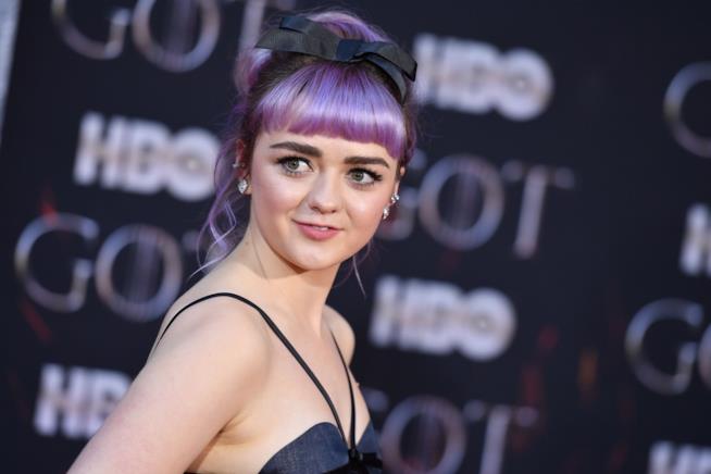I capelli lilla di Maisie Williams Maisie Williams