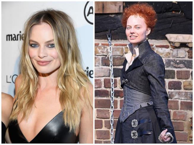 Margot Robbie e la trasformazione in Elisabetta I La trasformazione di Margot Robbie in Elisabetta I