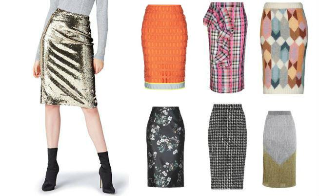 Le nuove pencil skirt per l'inverno 2018 Le gonne a matita di moda per l'inverno 2018