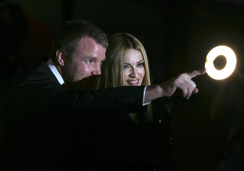 Madonna e Guy Ritchie Madonna col regista Guy Ritchie