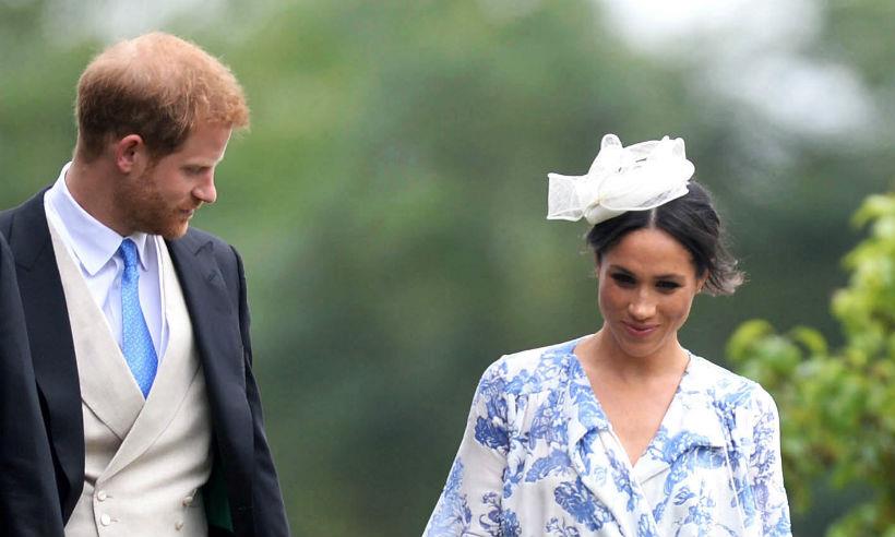 Meghan Markle e Harry a un matrimonio