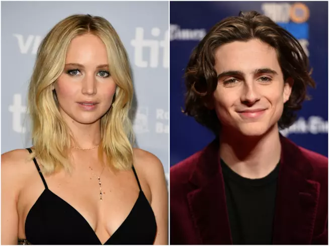 Jennifer Lawrence e Timothée Chalamet si piacciono a vicenda Jennifer Lawrence e Timothée Chalamet