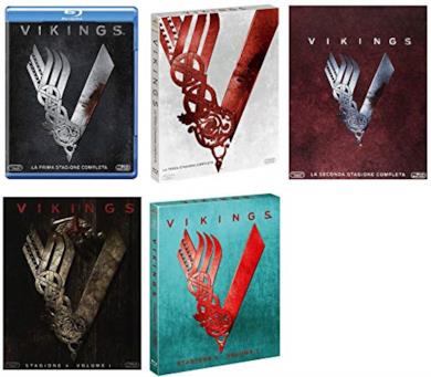 Cofanetti Blu-ray di Vikings - Stagioni 1-4