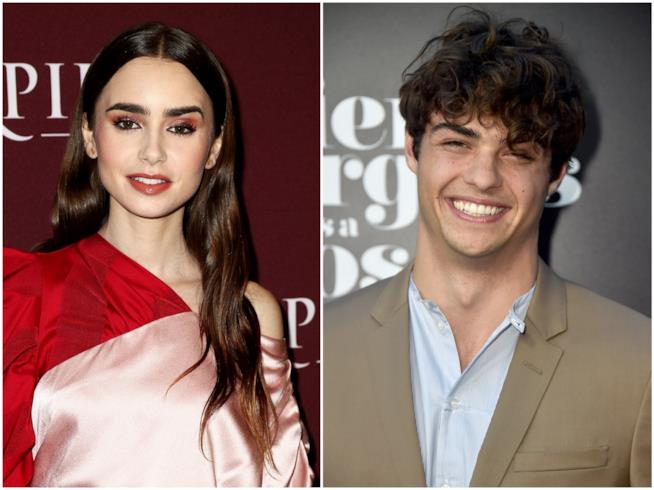 Lily Collins e Noah Centineo flirtano su Instagram Lily Collins e Noah Centineo