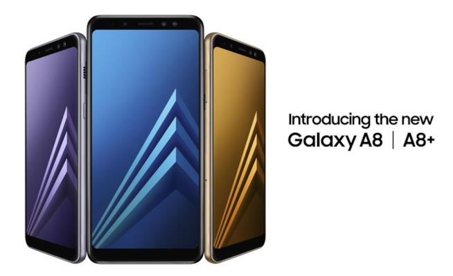 Samsung Galaxy A8 Il Galaxy A8 disponibile nei nuovi colori nero, oro oppure (nel più stiloso) Orchid Gray