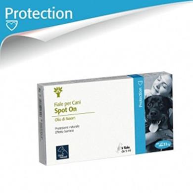 Antiparassitario spot on con olio di neem