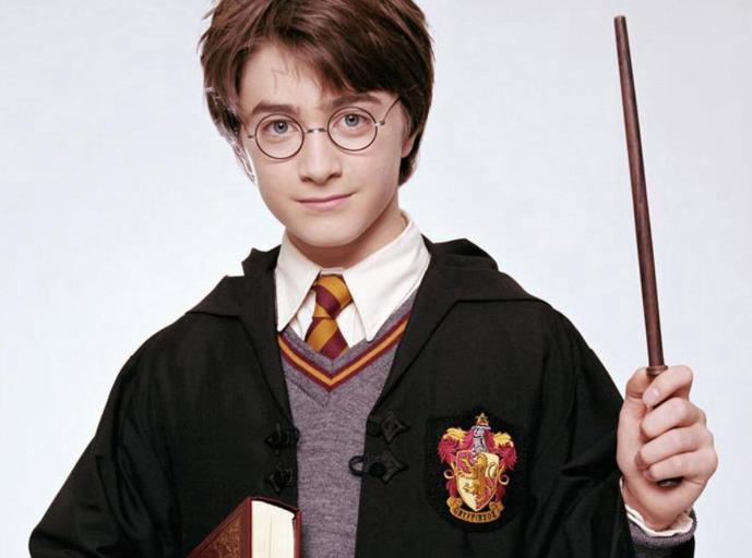 Harry Potter Harry Potter con la bacchetta magica