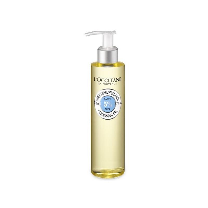 Olio detergente al karité de L'Occitane Olio struccante de L'Occitane