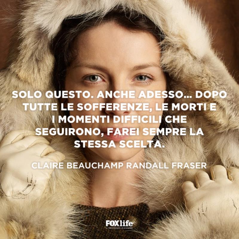 Frase Claire sulla guerra Primo piano Claire