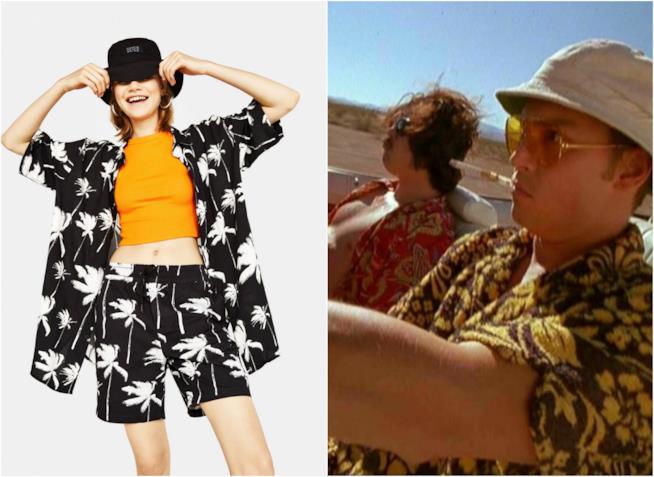 T-shirt Tropical Stampe tropicali in Paura e Delirio a Las Vegas