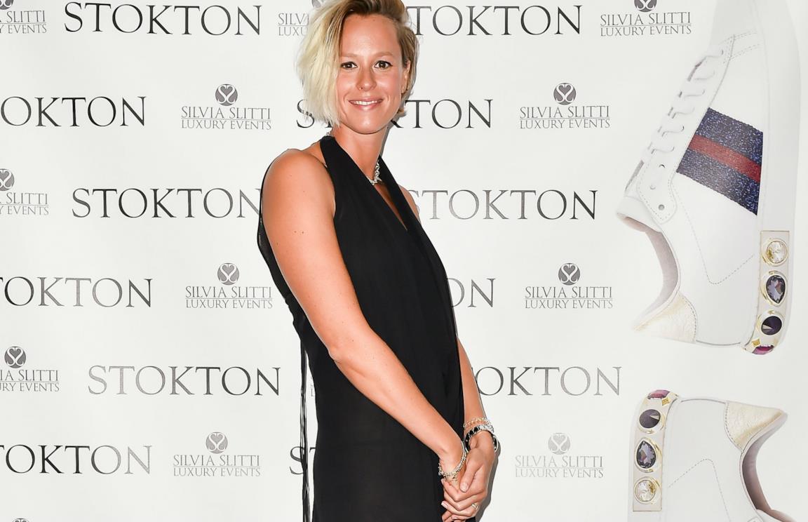Federica Pellegrini allo showroom Stokton