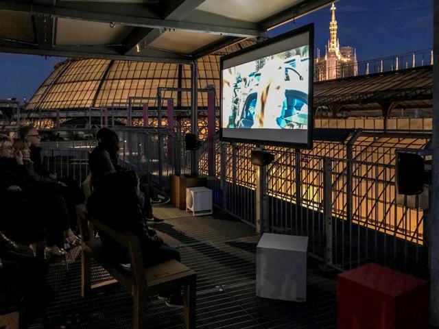 Cinema sui tetti della Galleria di Milano Cinema in Galleria Vittorio Emanuele Milano