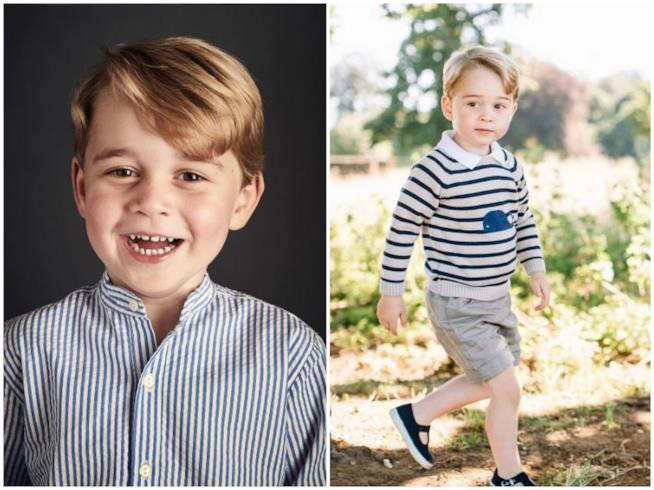 Il Principe George compie i suoi primi 4 anni Lo scatto ufficiale per i 4 anni del Principe George
