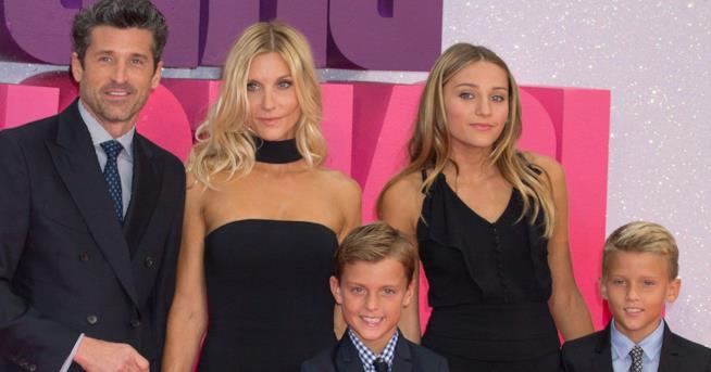 Gli auguri di Patrick Dempsey a sua figlia Tallula in un dolcissimo post Patrick Dempsey e la sua famiglia