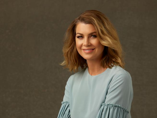 L'attrice Ellen Pompeo Ellen Pompeo
