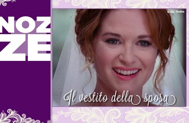 Il vestito della sposa del matrimonio dell’anno