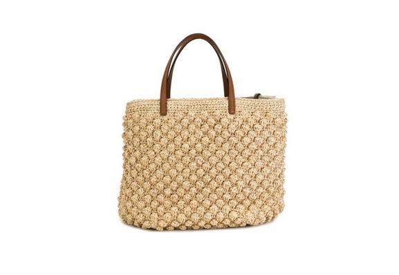 Borsa paglia Ermanno Scervino La borsa di paglia firmata da Ermanno Scervino