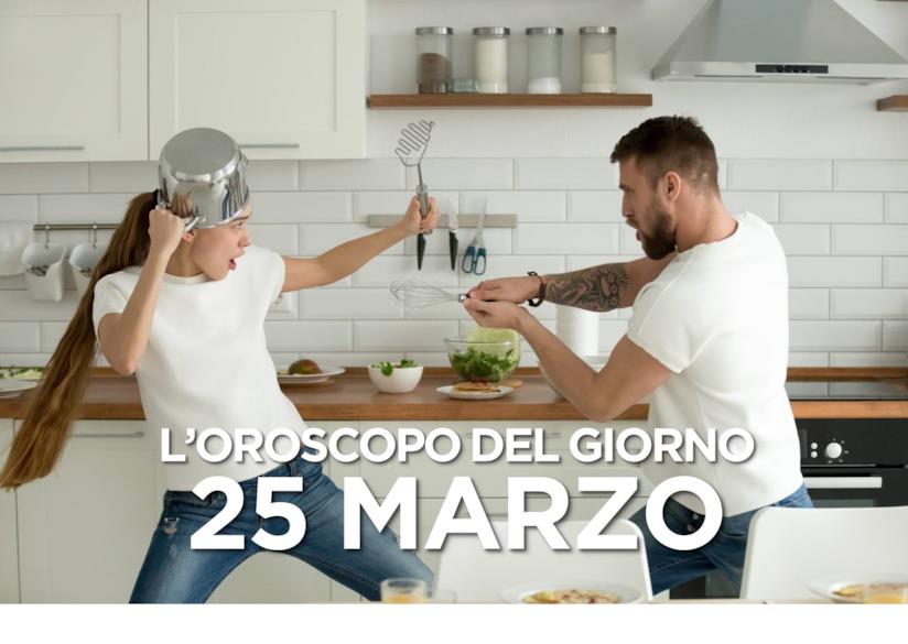 L’oroscopo di Lunedì 25 Marzo L’oroscopo del giorno di Lunedì 25 Marzo