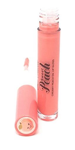 Sweet peach lip gloss
