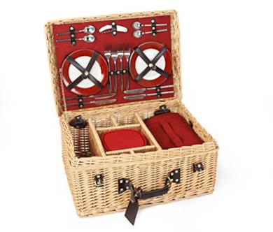 Cestino di Vimini da Picnic Deluxe