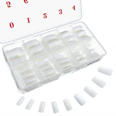 Set di 500 unghie artificiali