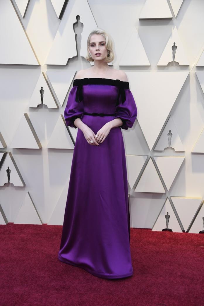Lucy Boynton Lucy Boynton sul red carpet degli Oscar 2019