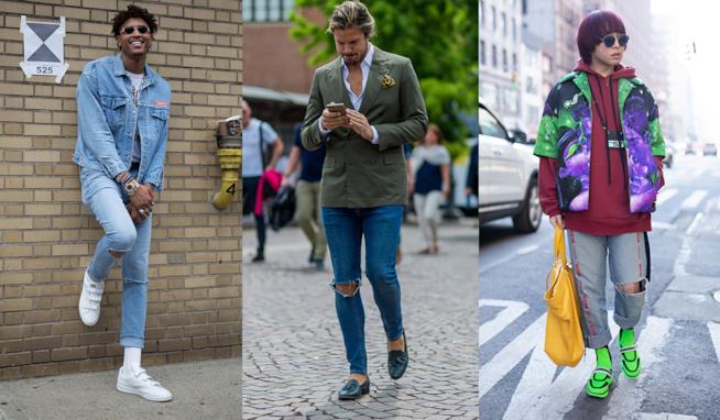 I migliori jeans strappati da uomo jeans strappati da uomo i modelli di moda nell'estate 2018