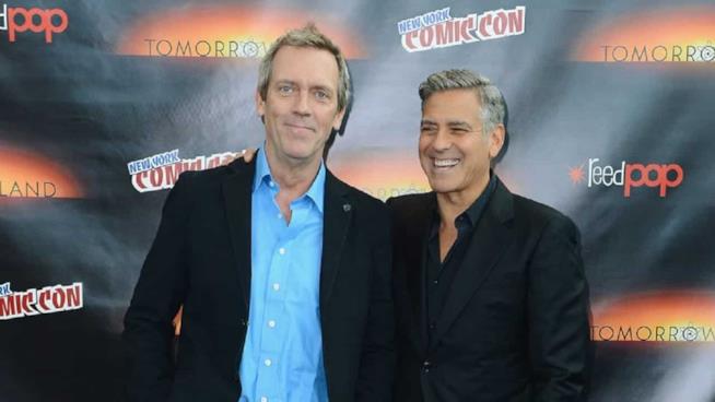 Catch-22: Sky Italia co-produrrà la nuova serie con George Clooney e Hugh Laurie Hugh Laurie e George Clooney