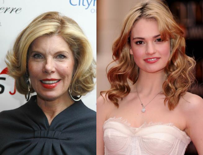 Christine Baranski e Lily James nel sequel di Mamma Mia Christine Baranski e Lily James