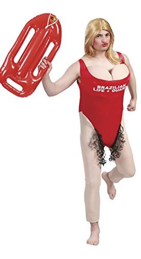 Costume adulto Vigilante spiaggia