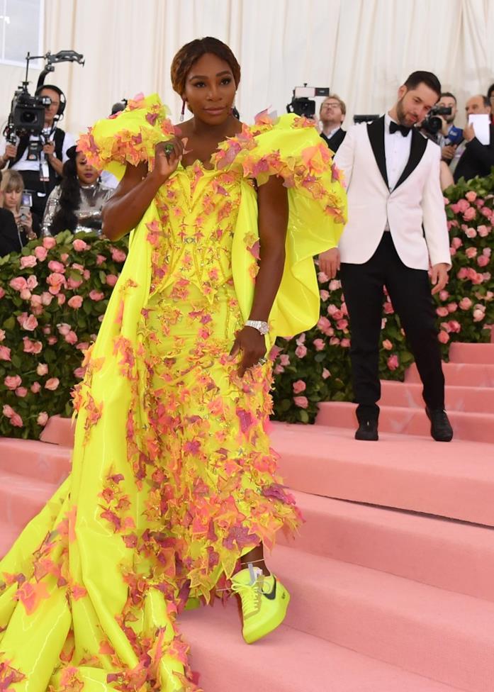 Serena Williams Serena Williams sul red carpet del MET Gala