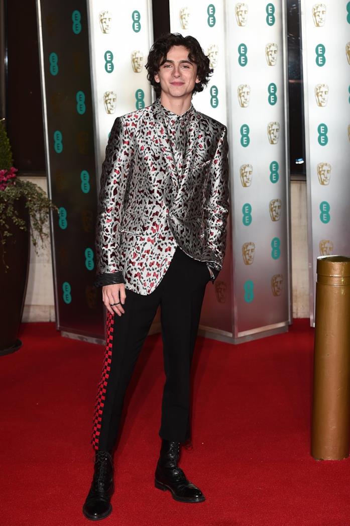 Timothée Chalamet Timothée Chalamet ai BAFTA