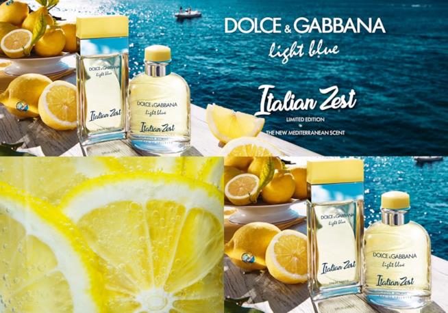 La nuova fragranza D&G per l'estate 2018 Light Blue Italian Zest Dolce&Gabbana creano il profumo dell'estate Light Blue Italian Zest