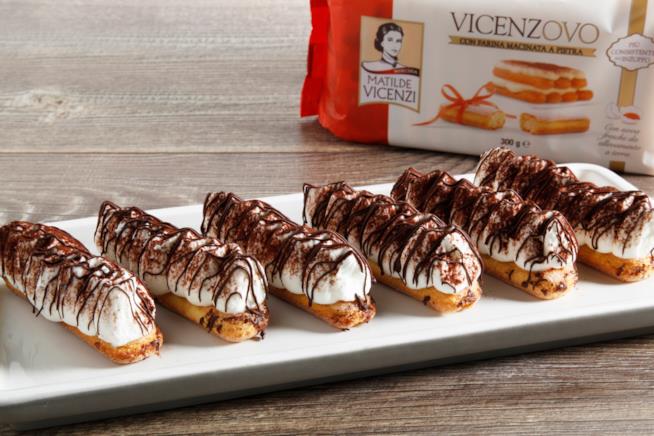 Tiramisù fingers: la ricetta di Matilde Vicenzi I Tiramisù fingers di Matilde Vicenzi